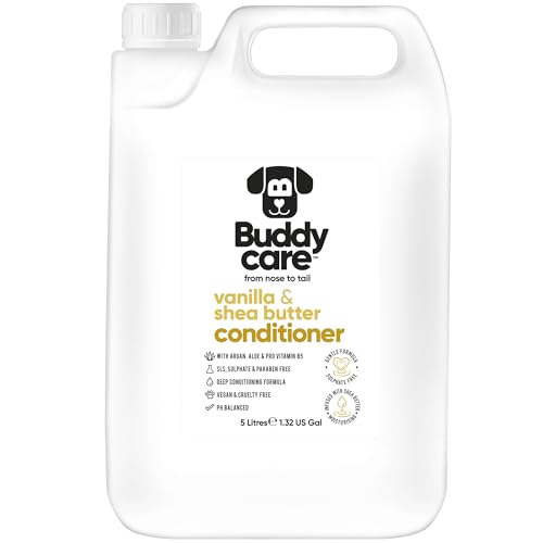 Vanilla & Shea Butter Dog Conditioner (169.07 Fl Oz (Pack of 1))