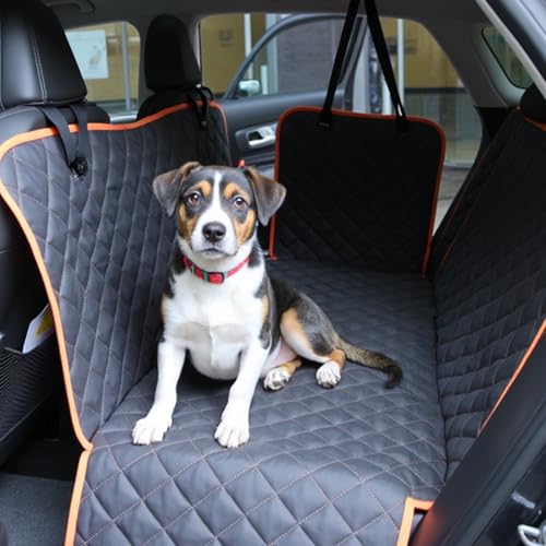 Dog Car Seat Cover for Back Seat (Hammock - Viewing Window)