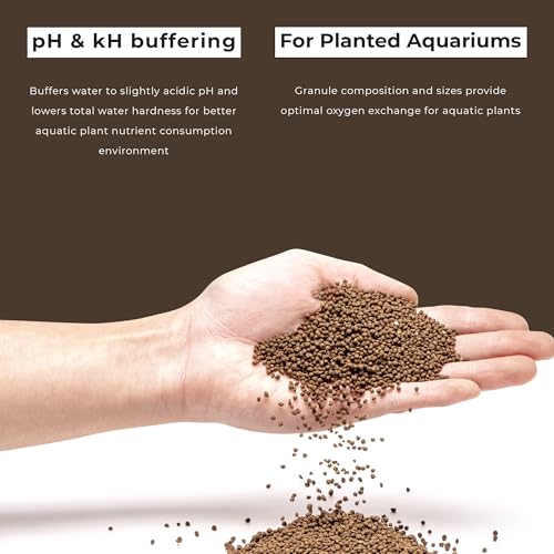 Controsoil Freshwater Aqua Soil Substrate for Fish (10 Liters (9.1 kg) / Brown - Extra Fine)