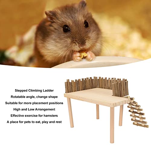 Wooden Hamster Climbing Gym
