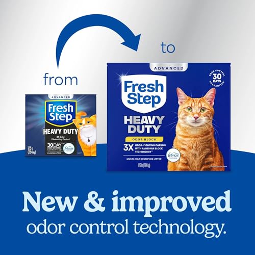 Advanced Heavy Duty Multi Cat Clumping Cat Litter (17.5 lb (Pack of 1))