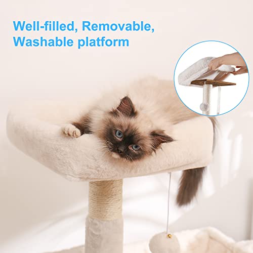 Cat Tree Tower (Rustic Gray)
