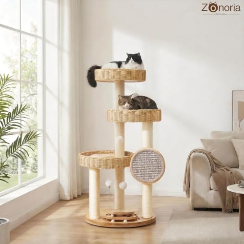Zonoria Cat Tree Tower for Large Cats