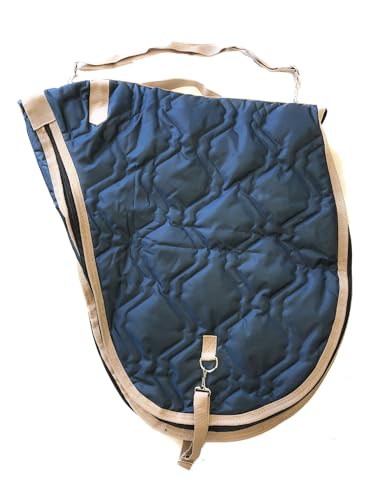 English Padded Saddle Carrier (Navy)