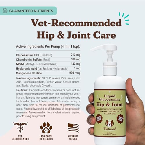 Liquid Glucosamine for Dogs (16 fl. oz / Hip and Joint)