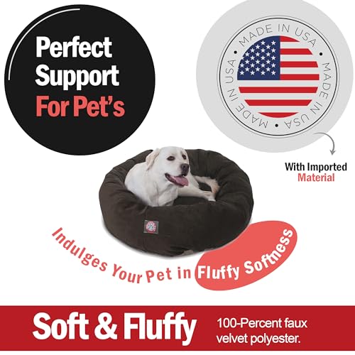 Micro Velvet Dog Bed (Storm)