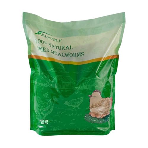 Bulk Dried Mealworms 10Lb Bag (10 Pound (Pack of 1))