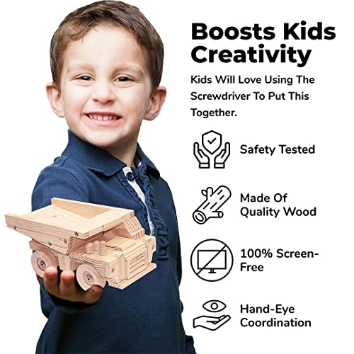 Woodworking Building Kit for Kids and Adults (Carpentry Set of 3)