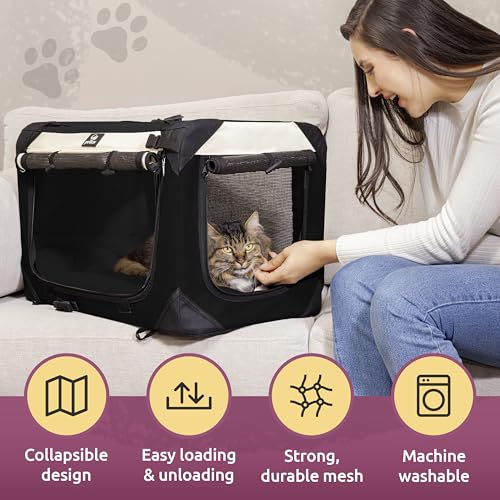 Cat & Dog Carrier (Black / Medium)
