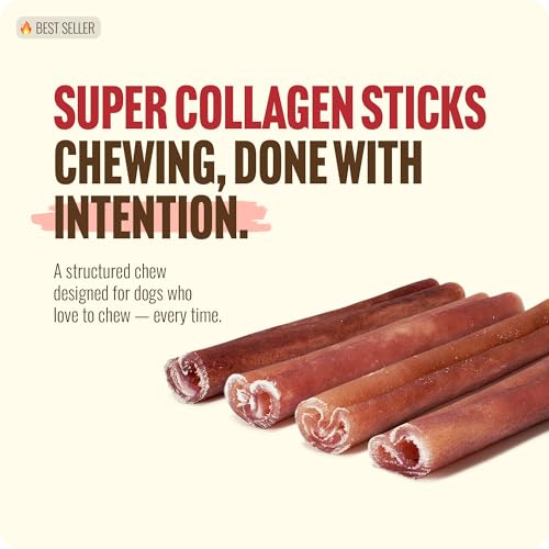 Odor Free Super Collagen Dog Chews (6" Standard - 10 Count)