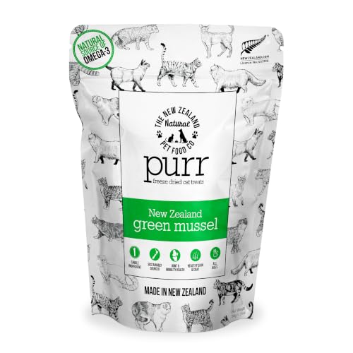 PURR NZ Green Lipped Mussels Freeze Dried (1.76 Ounce (Pack of 1))