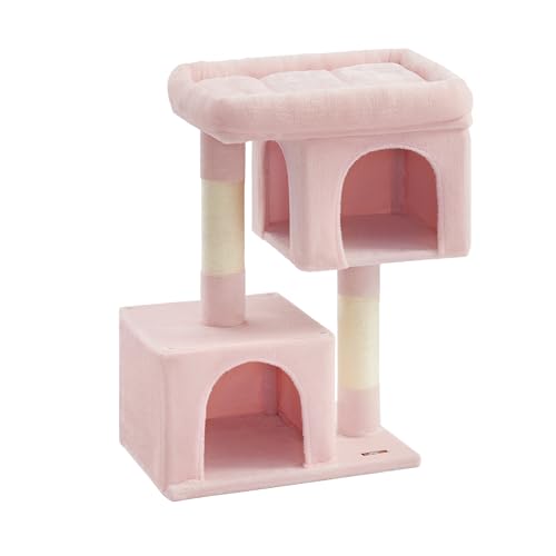 Cat Tree 40.6 (XL (26.8"L x 18.9"W x 40.6"H) / Jelly Pink)