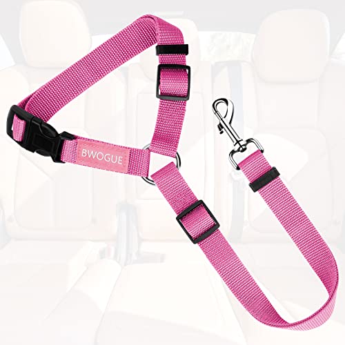 Dog Seat Belt for Car (Pink)