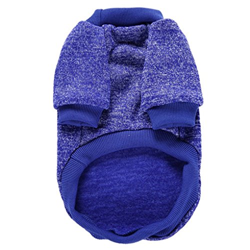 Dog Sweaters for Small Dogs (Dark blue / XX-Small)