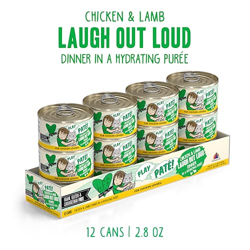 B.F.F. Play Best Feline Friend Paté Lovers (2.8 Ounce (Pack of 12))