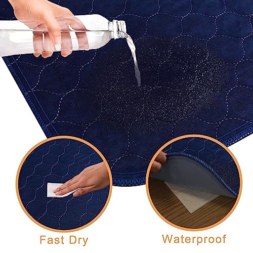 2Pack Pee Pads for Dogs Washable 53”x53” (2Pack 53”x53”)