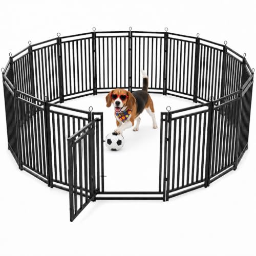 Thickened Outdoor Dog Fence (32" Height / 16 Panels)