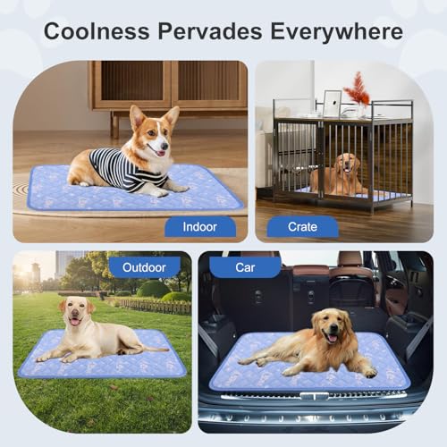 Dog Cooling Mat 36"x23" (36.0" Medium x 23.0" W x 0.5" Th)