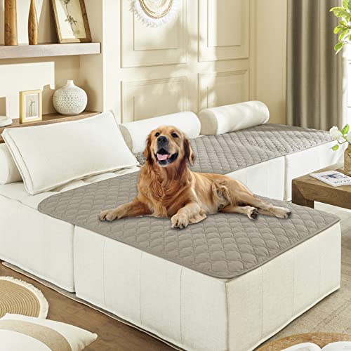 Waterproof Blanket for Dogs (40x50 Inch (Pack of 1) / Dark Stone/Light Stone)