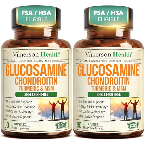 Glucosamine Chondroitin MSM Joint Support Supplement for Women & Men 2