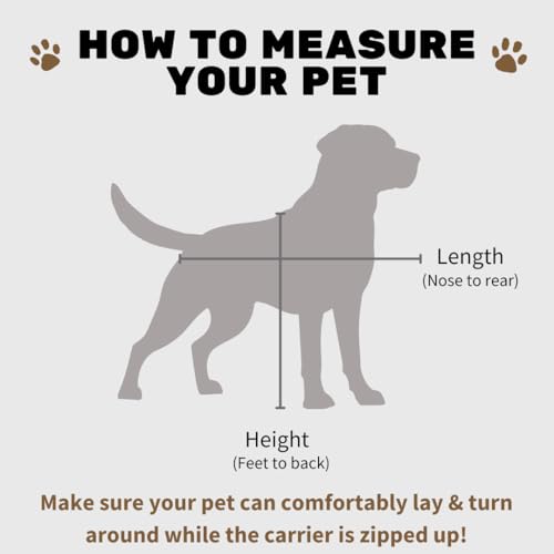 SturdiBag Pro 2.0 pet Carrier (15.0"L x 12.0"W x 11.8"H / Earthy Tan)