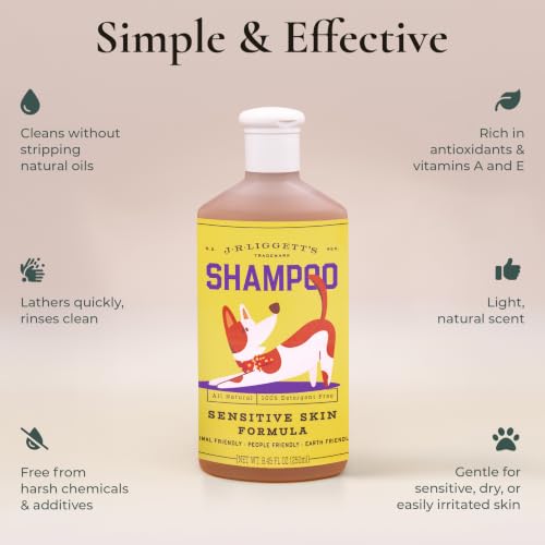 J.R.LIGGETT'S Liquid Dog Shampoo for Sensitive Skin 8.45 fl oz (8.45 oz)