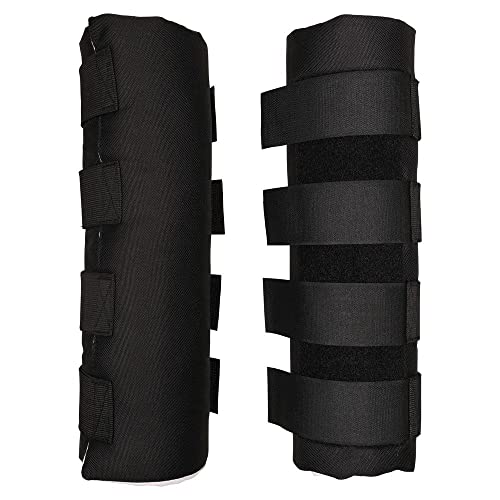Quick Wrap No Bow Leg Wraps for Horses (Navy / 16")