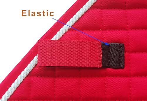 Close Contact Saddle Pads (White / Full)