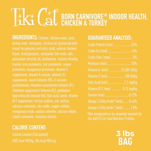 Tiki Cat Born Carnivore Dry Cat Food