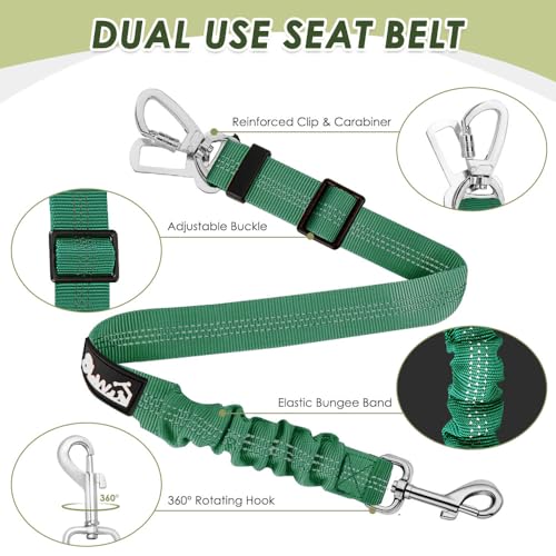 Dog Car Harness Seat Belt (Medium / ·Green)