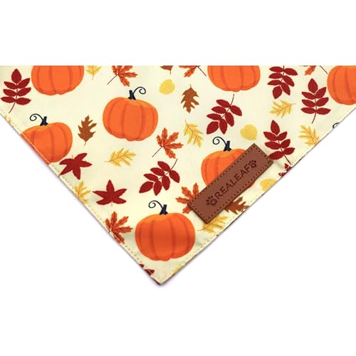 Thanksgiving Dog Bandanas 2 Pack (Thanksgiving / Large)