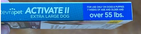 Activate II Flea and Tick Prevention for Extra Large Dogs 55+ lbs (X-Large)