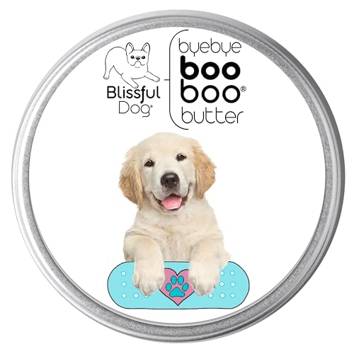 8 oz TIN Golden Retriever Booboo Butter (8 Ounce / Golden Retriever)