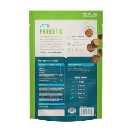 Probiotic Supplement for Dogs (60 Count)