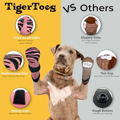 TigerToes Premium Non (Sassy Pink / Extra Extra Large)