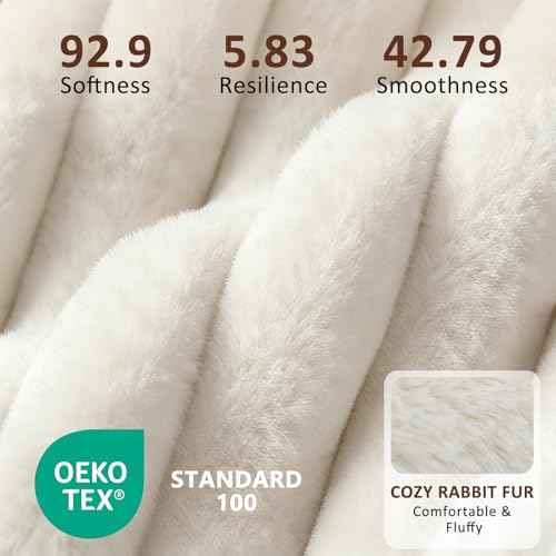 XL Dog Bed Flat Pet Beds with Removable Washable Cover (Cream / XL(42"x27"x4"))