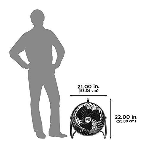 16" High Velocity Turbo Fan with Pivoting Head (16" High Velocity)