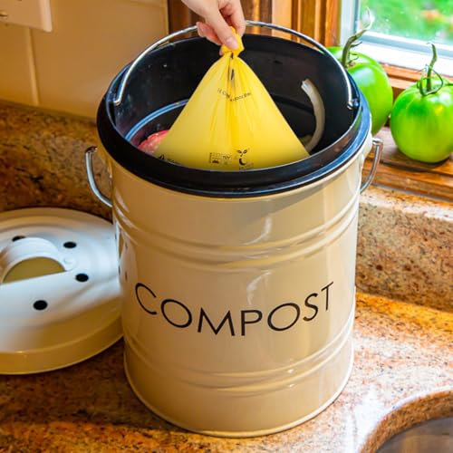 Certified Compostable Dog Poop Bags (Maize Yellow / 270 Count (Pack of 1))