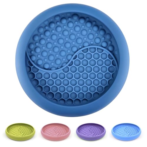 Dog Lick Bowl (Dark Blue / Large)