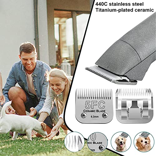 5FC Blade Dog Grooming Clipper Blades (5fc:1/4''(6.3mm))