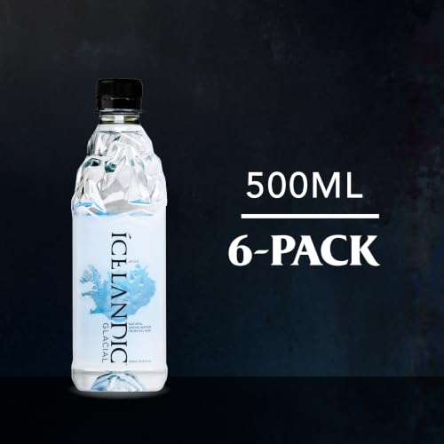 Water, 500mL (Pack of 6) (16.9 Fl Oz (Pack of 6))