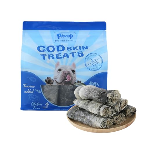 Cod Skin Dog Treats (1.01 Pound (Pack of 1))