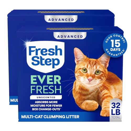 Advanced Ever Fresh Unscented Clumping Cat Litter (Advanced Outstretch - Simply Unscented / 32 lb)