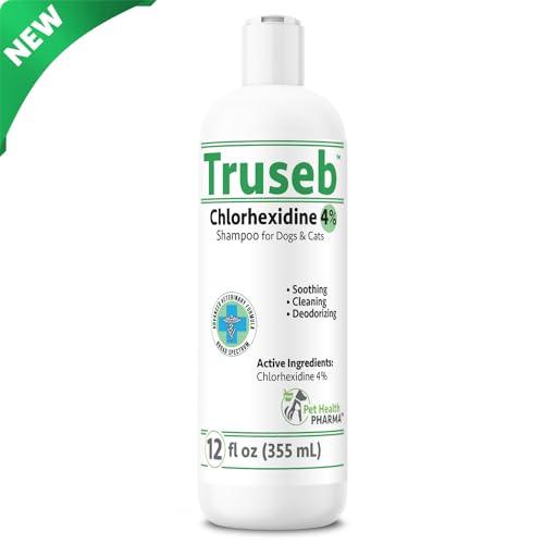 Truseb Topical Chlorhexidine 4% Shampoo for Dogs