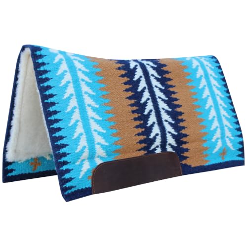 Ventana Western Saddle Pad (Pacific Blue / 30x34)