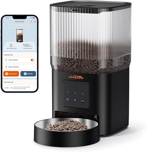 Automatic Cat Feeder (Black)