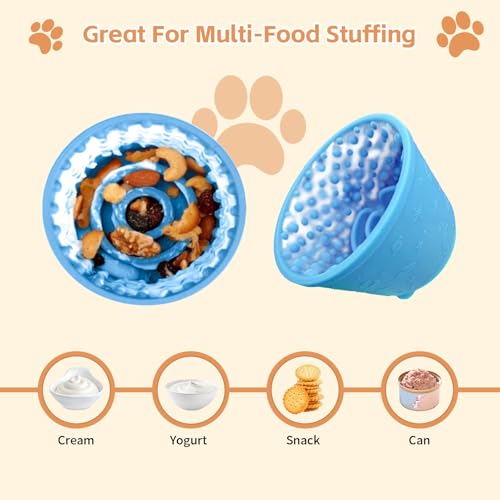 Dog Lick Bowl (M-L / Blue)