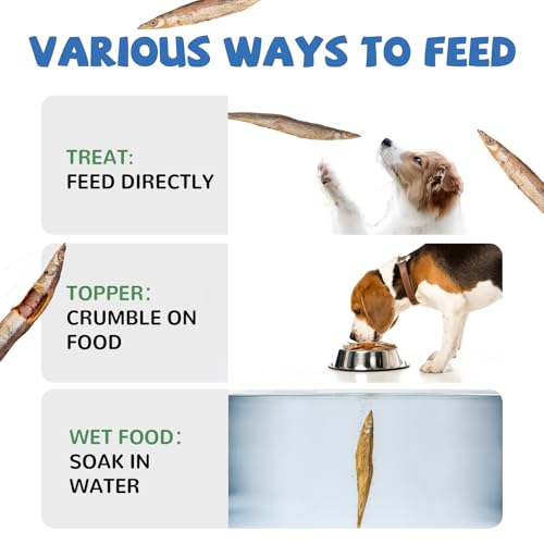 Freeze Dried Capelin with Roe Dog Treats