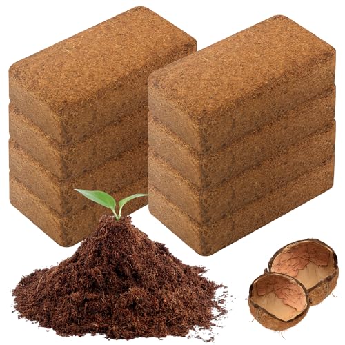 Coco Coir Brick for Plants (8pcs)