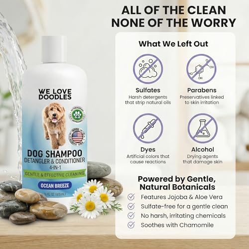 Dog Shampoo & Dog Detangler Spray